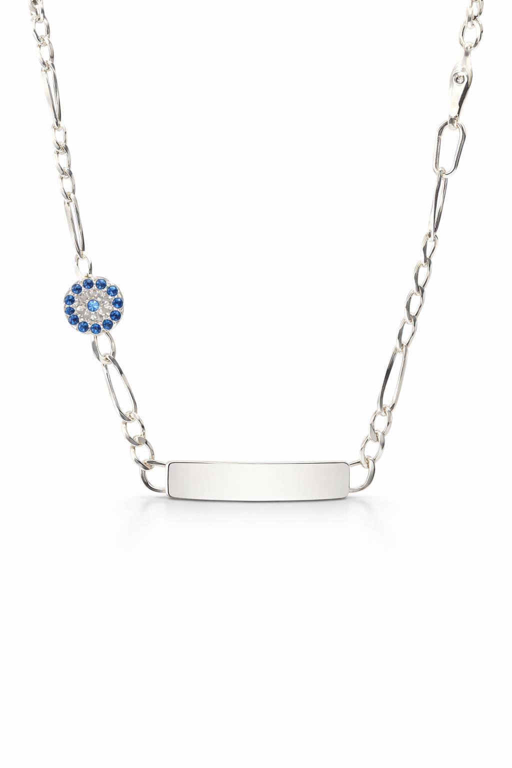 Elira Figaro Armband mit Nazar Auge – 925 Sterling Silber