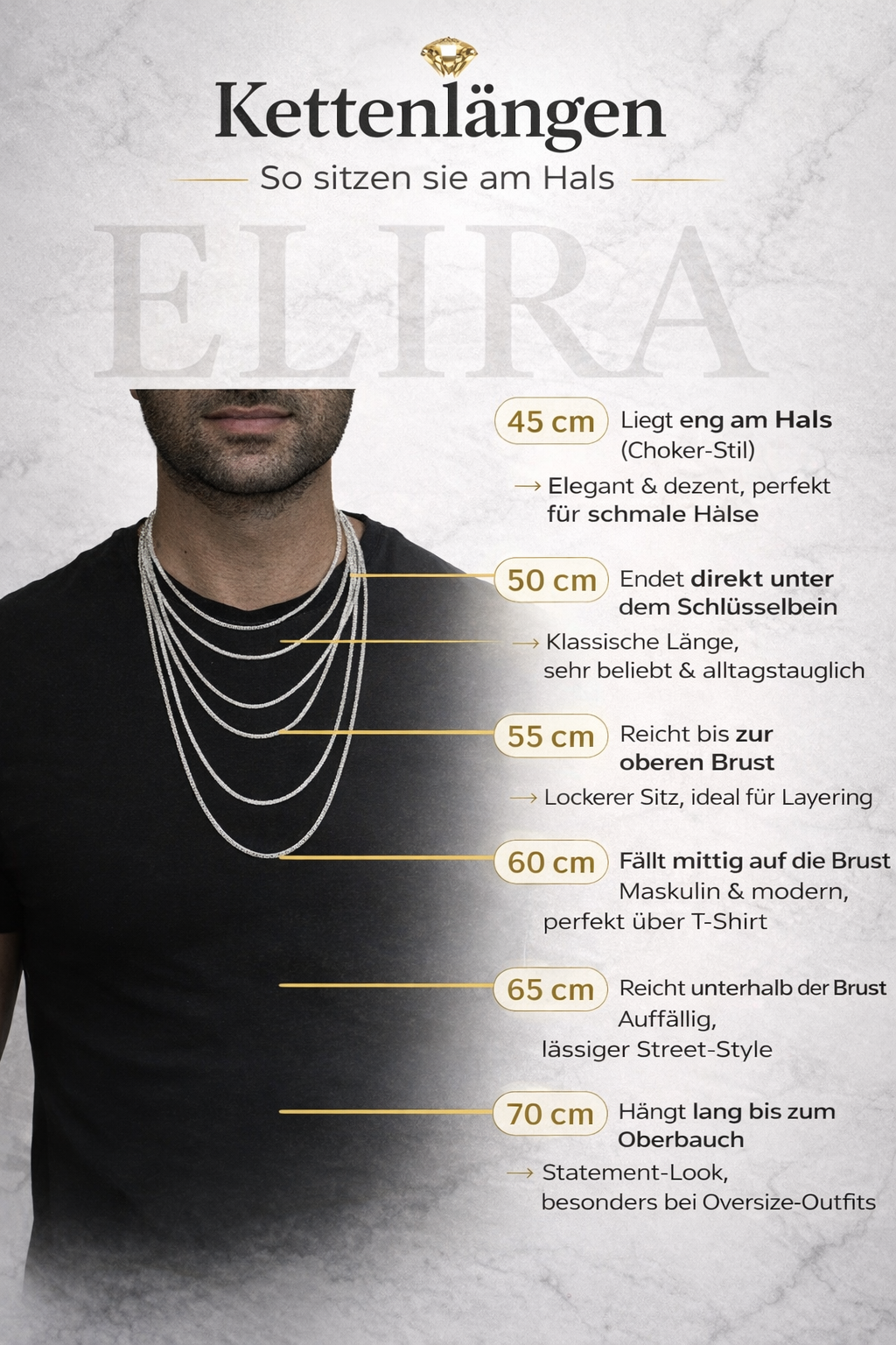 Elira Schlangenkette aus 925 Sterling Silber – Glatt & Zeitlos 1mm Breit