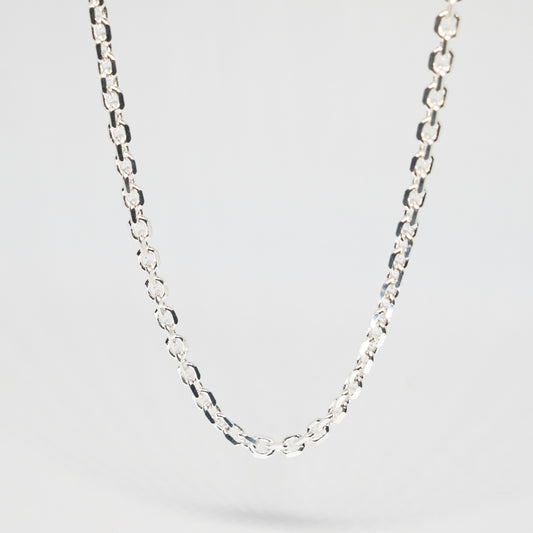 Elira 925 Sterling Silber Ankerkette – Klassisches Design Unisex 4mm Breit