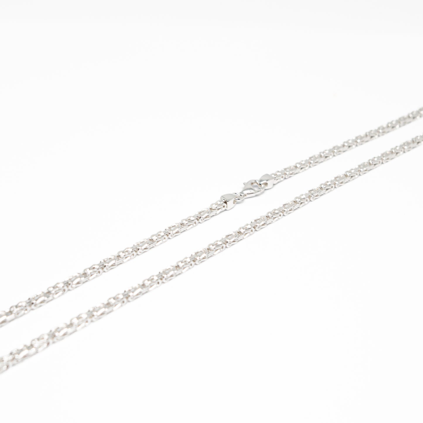 Elira Königskette 925 Silber – Luxuriöse Halskette für Männer & Frauen 2mm Breit