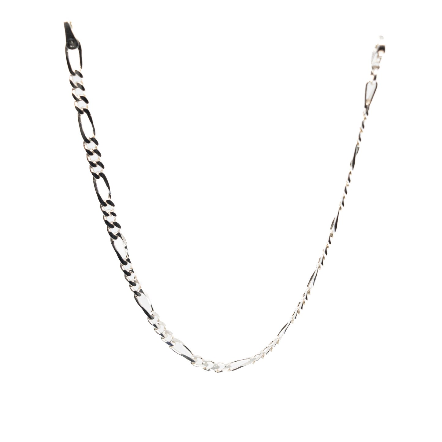 Elira Figaro-Armband aus 925 Sterling Silber – Unisex 3 mm