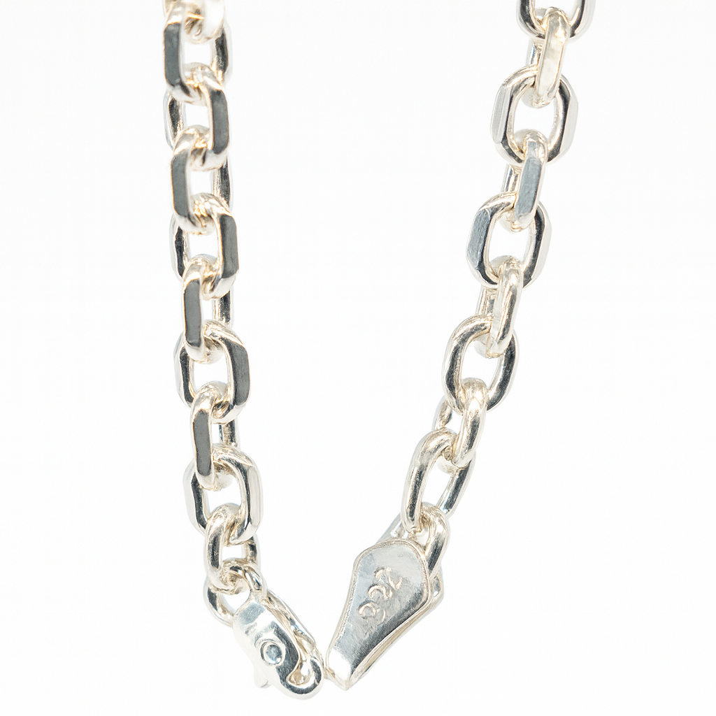 Elira 925 Sterling Silber Ankerkette – Klassisches Design Unisex 4mm Breit