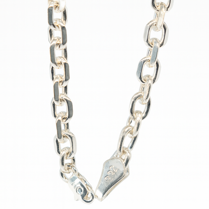 Elira 925 Sterling Silber Ankerkette – Klassisches Design Unisex 4mm Breit