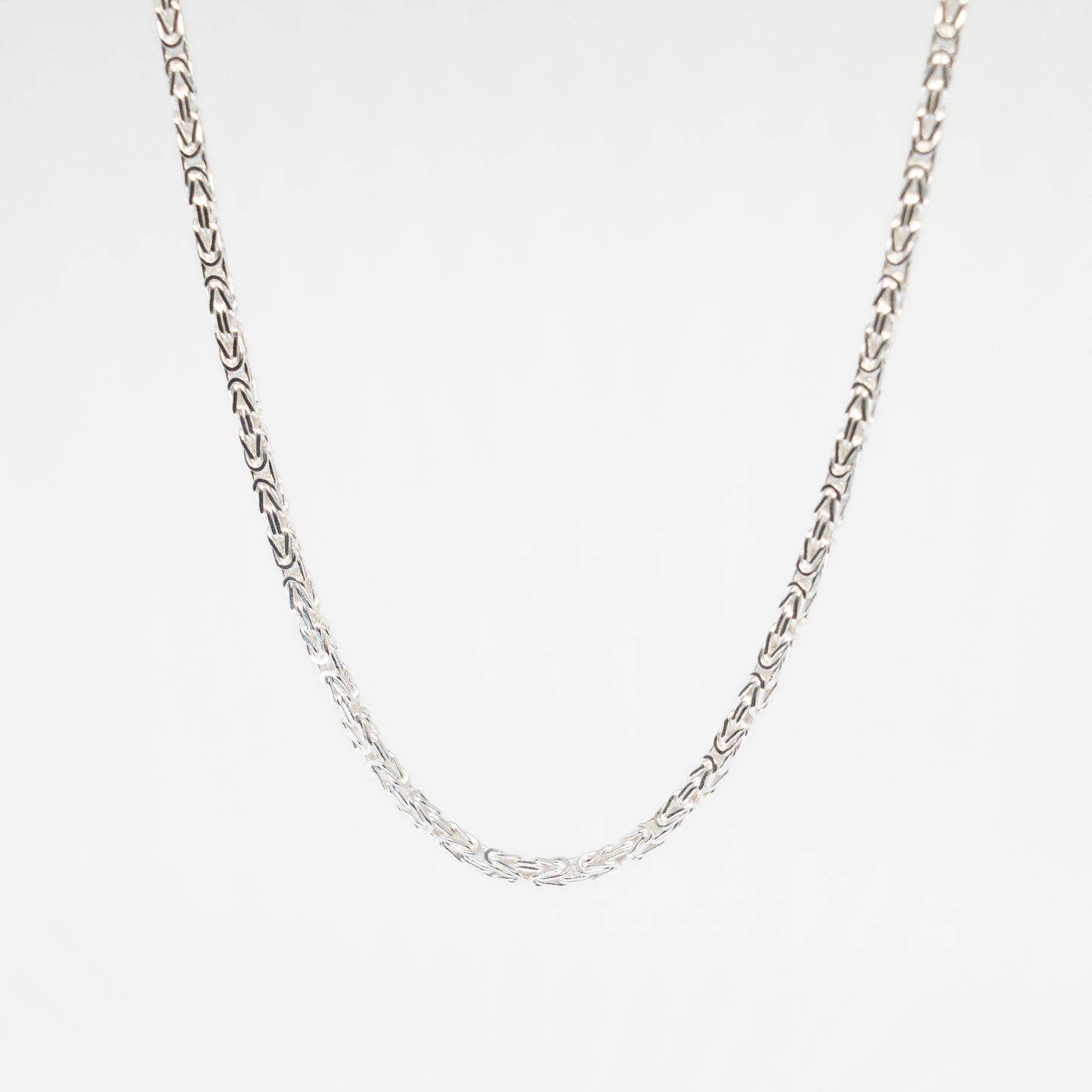 Elira Königskette 925 Silber – Luxuriöse Halskette für Männer & Frauen 2mm Breit