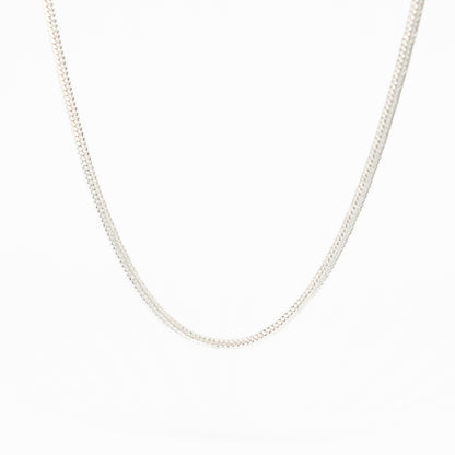 Elira Schlangenkette aus 925 Sterling Silber – Glatt & Zeitlos 1mm Breit