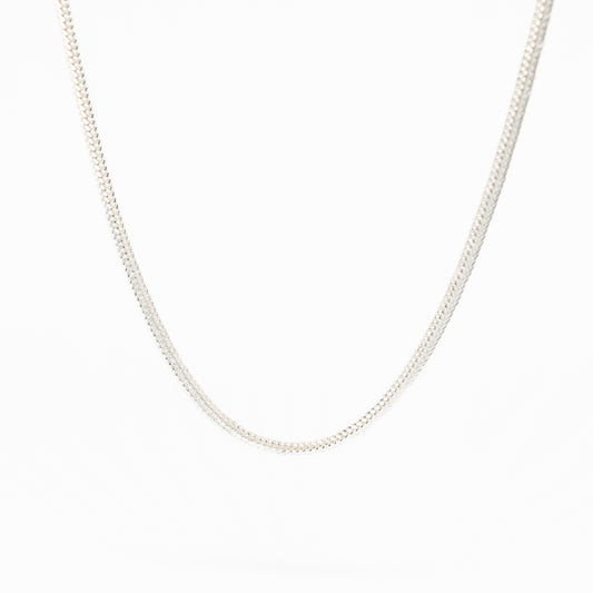 Elira Schlangenkette aus 925 Sterling Silber – Glatt & Zeitlos 1mm Breit