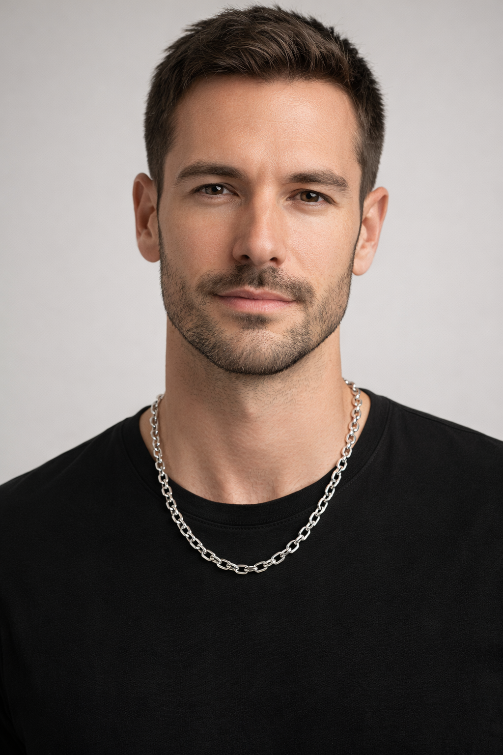 Elira 925 Sterling Silber Ankerkette – Klassisches Design Unisex 4mm Breit