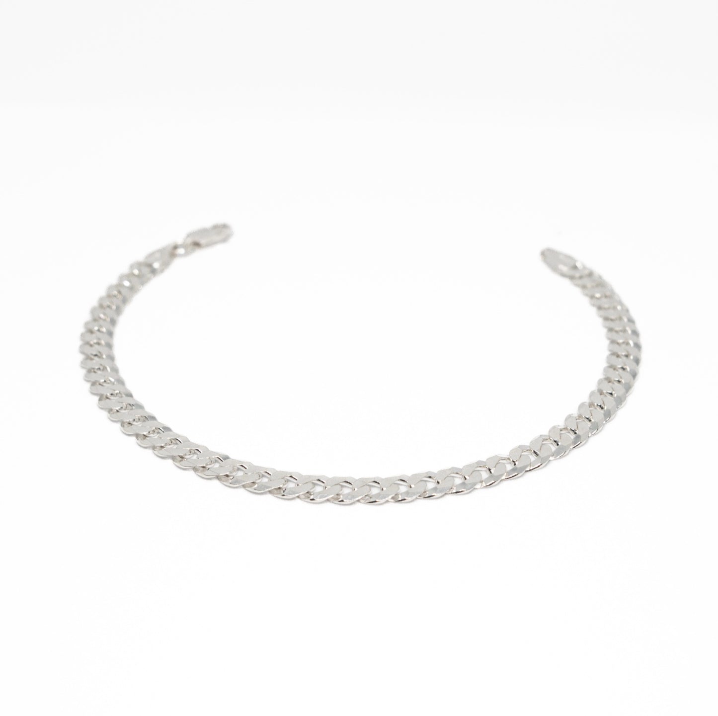 Elira 925 Sterlingsilber Armband – Panzerarmband 5mm Breit