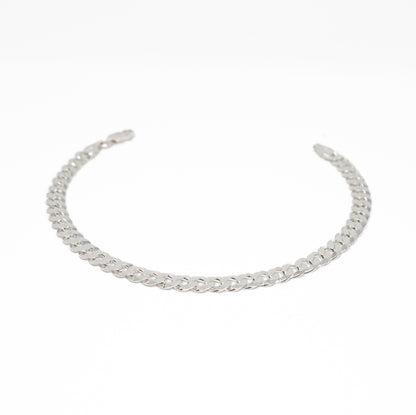 Elira 925 Sterlingsilber Armband – Panzerarmband 5mm Breit