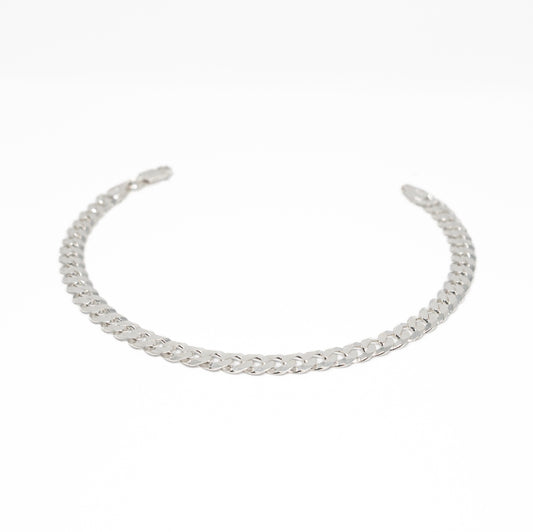 Elira 925 Sterlingsilber Armband – Panzerarmband 5mm Breit