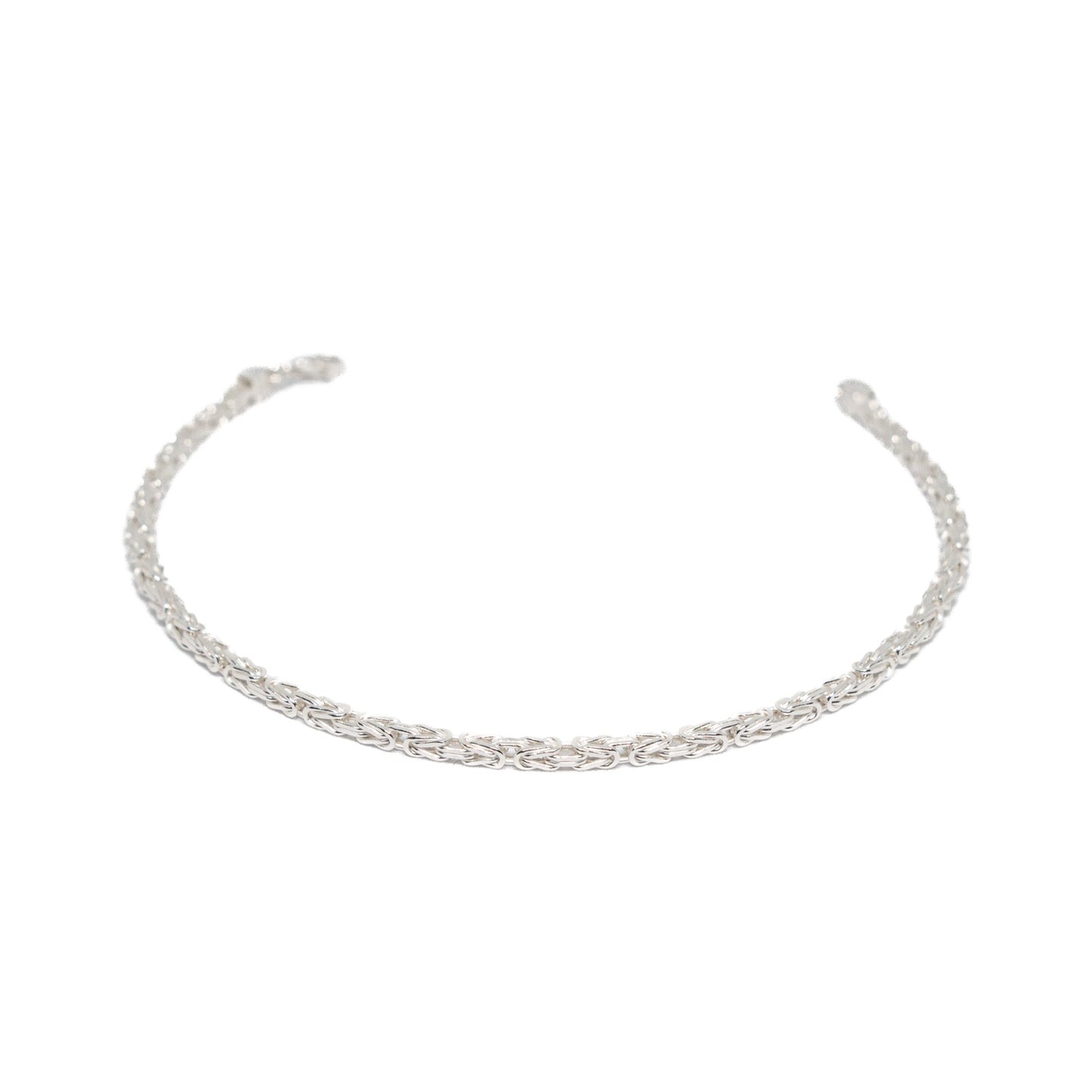 Elira 925 Sterling Silber – Königsarmband 2mm Breit