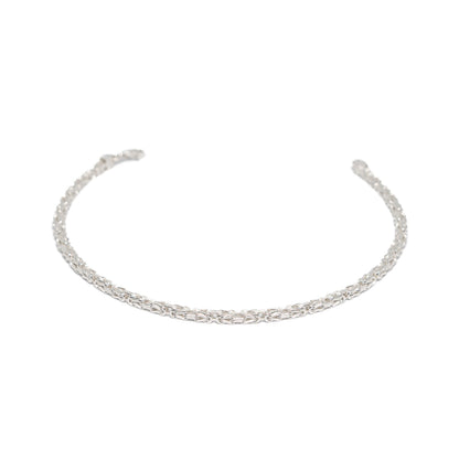 Elira 925 Sterling Silber – Königsarmband 2mm Breit